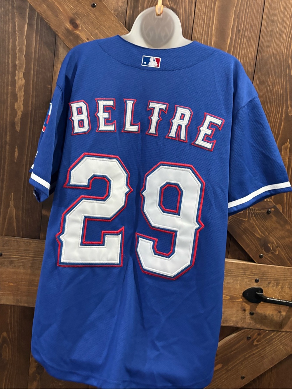 Majestic MLB Texas Rangers Adrian Beltre # 29